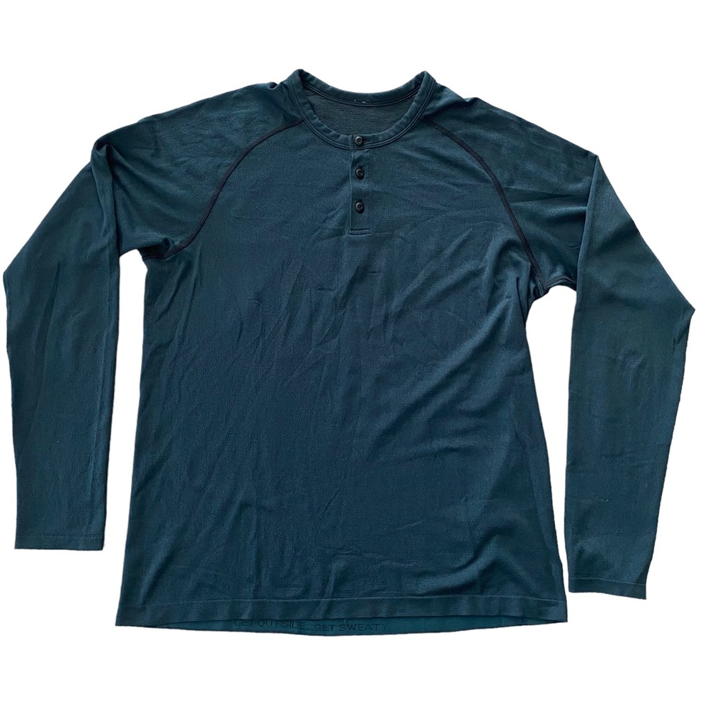 Lululemon Metal Vent Tech Long Sleeve Henley size L